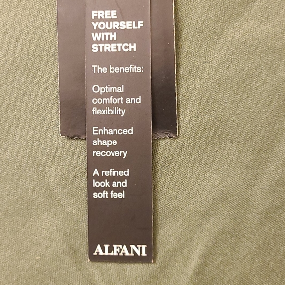 Alfani stretch long-sleeve V-neck tee - Picture 8 of 16